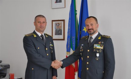 Angelo Raffaele Pisani assume il comando del Gruppo di Lecce della Guardia di Finanza