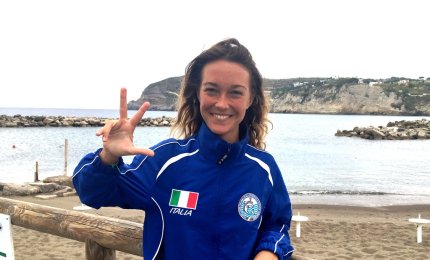 Ad Alessia Zecchini il record mondiale di apnea