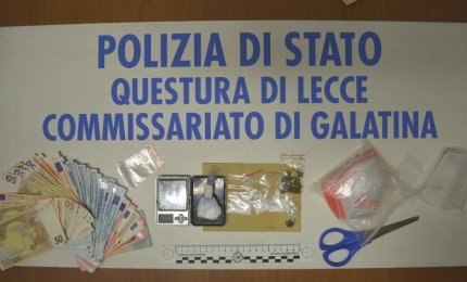 Arrestato pregiudicato galatinese con l'accusa di spaccio