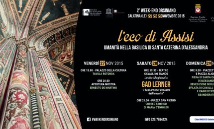 Gad Lerner a Galatina per il II Weekend Orsiniano