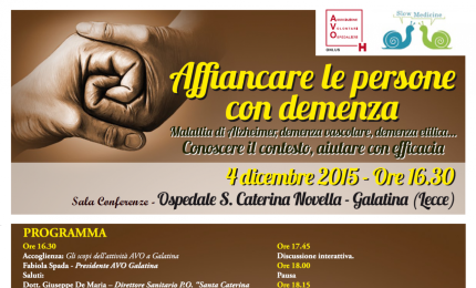"Affiancare le persone con demenza"