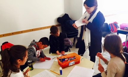 Parte un corso di italiano per minori rom