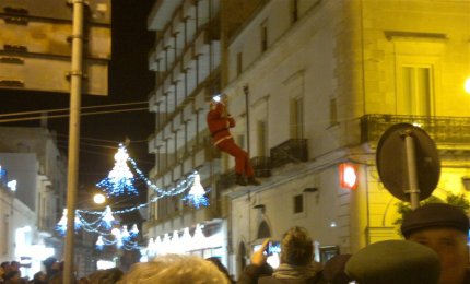Babbo Natale alla conquista di Galatina