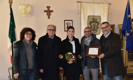 Alessia Coluccia premiata a Palazzo Orsini