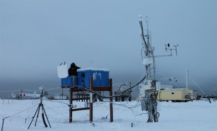 Gas serra nell'Artico anche in 'inverno'