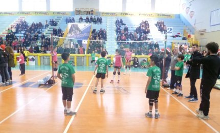 La Showy Boys al primo raduno di minivolley
