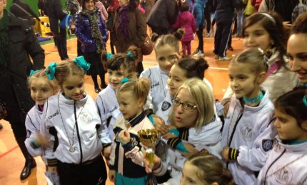Le piccole ginnaste della Galagym di Galatina prime nel 'Trofeo giovani'