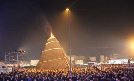 Verso l'accensione della Focara