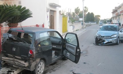 Triplice tamponamento sulla via per Sogliano. Colpito un tubo del gas