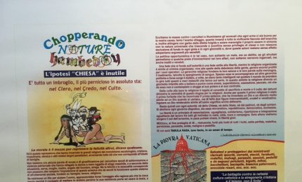 Denunciato l'autore dei volantini blasfemi distribuiti a Natale davanti al Santuario di Leuca