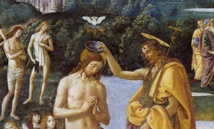  Scese su di lui lo Spirito Santo