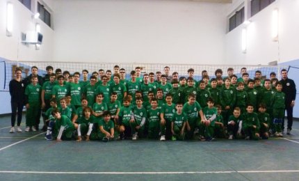 Un book fotografico bianco verde