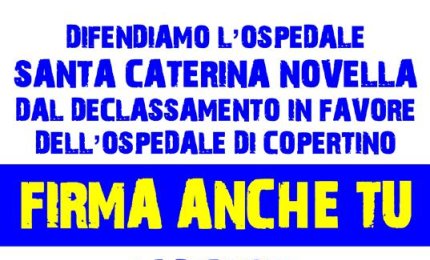 Una petizione popolare per salvare l'Ospedale