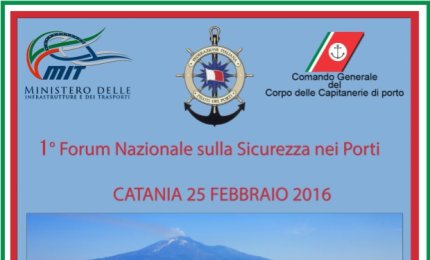 Sicurezza nei porti, forum a Catania