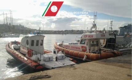 Velista salvato dalla Guardia Costiera