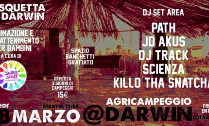 Pasquetta al Darwin, tra musica e aria aperta