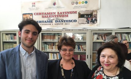  Emanuele Guido del Liceo Colonna di Galatina ha vinto il Certamen Latinum Salentinum