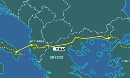 Saipem costruirà la sezione offshore di TAP