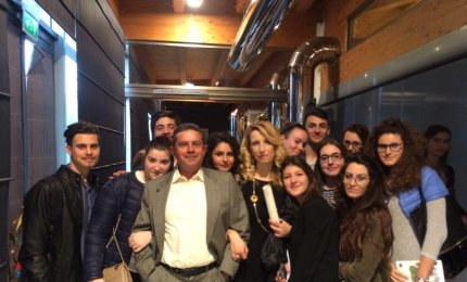 I ragazzi del "Vallone" premiati alla Festa dell'Europa