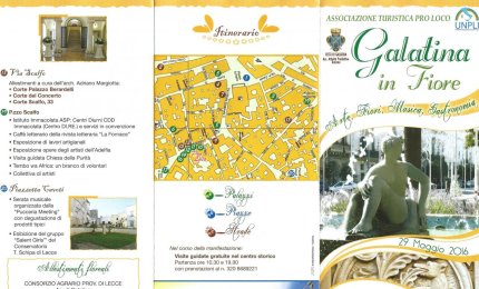 È tempo di "Galatina in fiore"