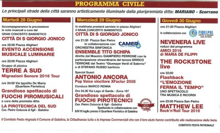 La festa per i Santi Pietro e Paolo