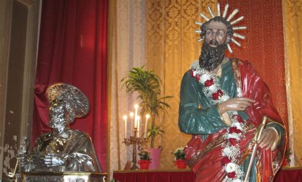 La processione dei Santi Pietro e Paolo