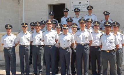 Il generale Piccinni in visita nel Salento