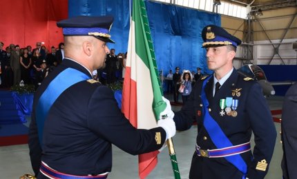 Il colonnello Luigi Casali al comando del 61° stormo