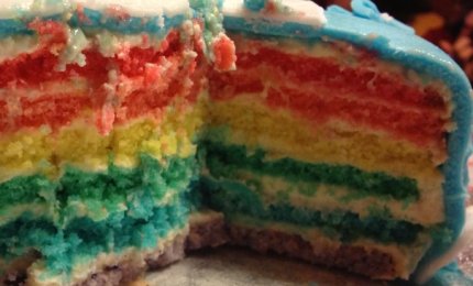Rainbow Cake e Cupcakes