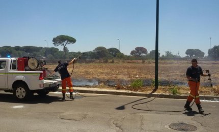 A fuoco anche la Tangenziale