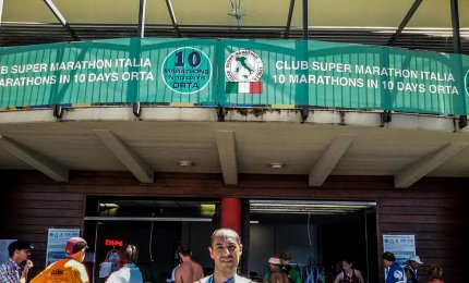 “10 Maratone in 10 giorni&quot;, Patrizio Palamà c'è