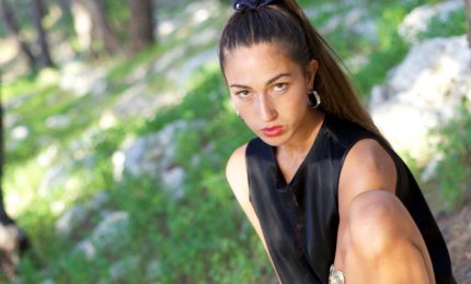 Francesca Giaccari al pre-concertone di Melpignano