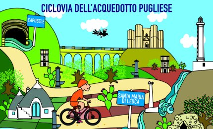 &quot;Ciclovia dell'Acquedotto Pugliese&quot;, nel Salento gli &quot;ispettori&quot; del tracciato
