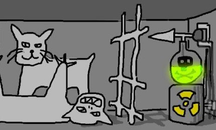 Il gatto di Schrödinger fra la vita e la morte