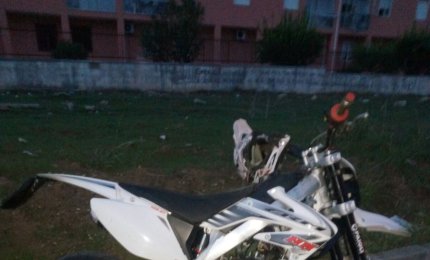 Giovane centauro galatinese esce quasi indenne da un &quot;volo&quot; in viale degli Studenti