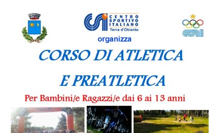 Al via i corsi di atletica del Csi