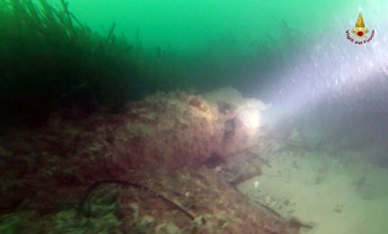 TAP alla ricerca di eventuali residuati bellici nel mare di San Foca