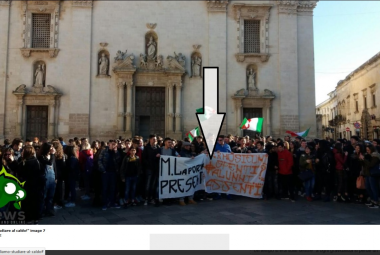 "Protestare ma conoscendo la storia"