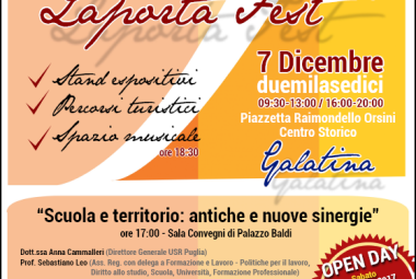 Laporta Fest, un esempio di sinergia tra scuola e territorio