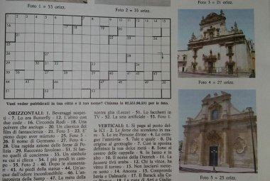 Galatina sulla Settimana Enigmistica