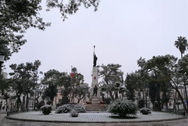La neve a Galatina