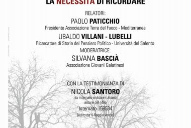 “proMemoria, la necessità di ricordare”