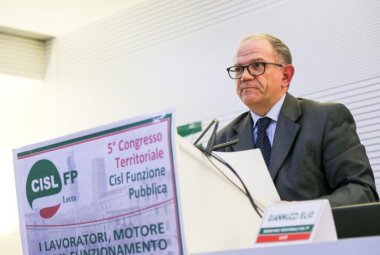 Giuseppe Melissano rieletto segretario della Cisl Funzione Pubblica provinciale