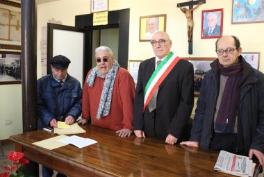 I nuovi iscritti alla Società Operaia