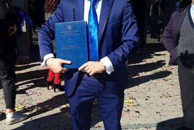 Raffaele Bono è dottore in giurisprudenza cum laude