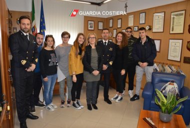 I ragazzi del Vespucci in Alternanza scuola-lavoro alla Guardia Costiera