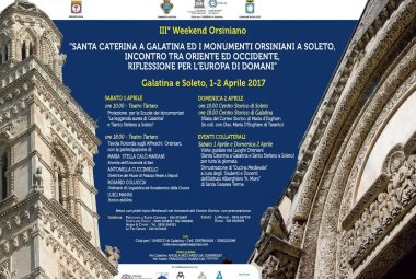 Galatina e Soleto verso il weekend orsiniano