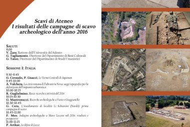 Unisalento presenta gli scavi archeologici fatti in Turchia e nel Salento