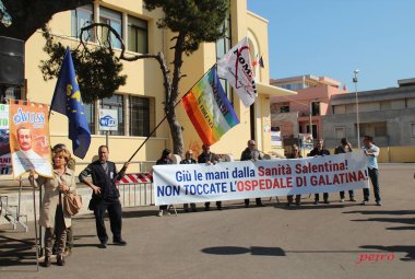 "A Casarano contro il piano di riordino ospedaliero non c'erano i galatinesi"