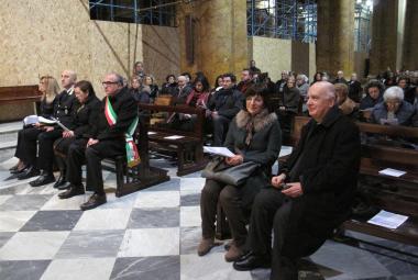 Cosimo Montagna e Daniela Vantaggiato alla 'predica del Sindaco' 